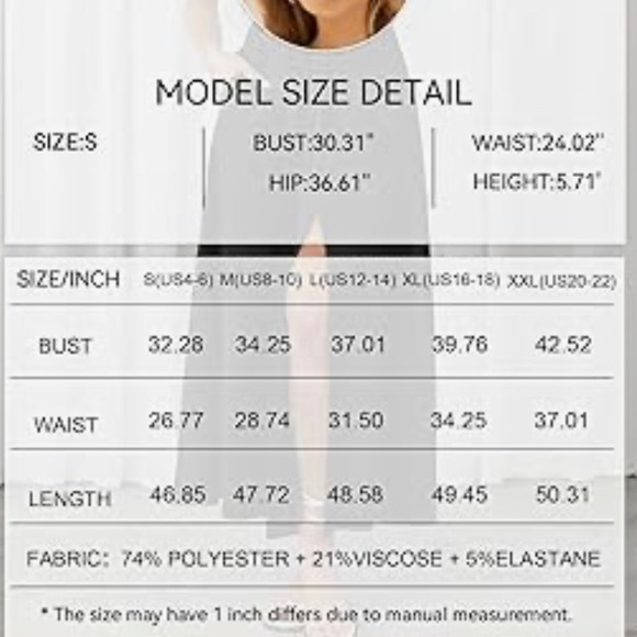 BTFBM Women’s Black sleeveless front split maxi dress with shirred back NWT - Picture 2 of 6